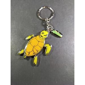 Ripley's Aquarium Sea Ocean Turtle Moveable Keychain